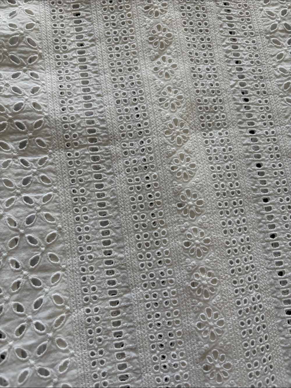 Polo by Ralph Lauren White Eyelet Ruffle Front Blouse nwot - Picture 14 of 17